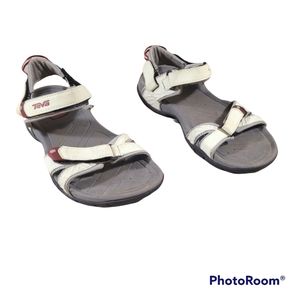 Teva Tan Womens Strappy Outdoor Hiking Walking Sandals Size 8